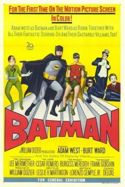  Twentieth Century Fox France dans Batman - 1966