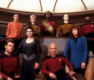 Patrick Stewart dans Star Trek : La nouvelle génération - Saison 1
