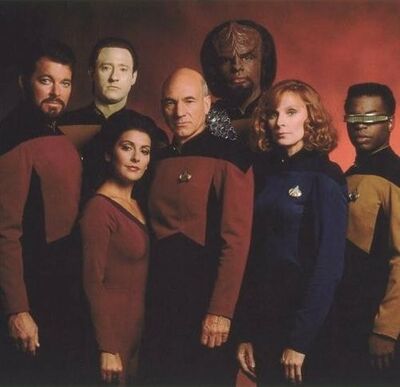 Patrick Stewart dans Star Trek : La nouvelle génération - Saison 5